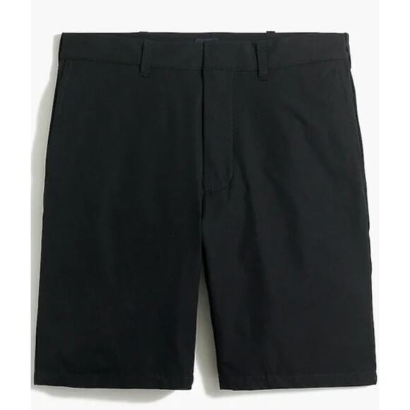 J.Crew 9" Tech Short Stretch UPF Moisture Wicking Mens Casual Black W 36 NWT - Picture 4 of 11